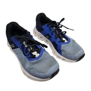 On Cloud Cloud Runner Shoes Women 10.5 Chambray Midnight Swiss Tech Athletic EUC